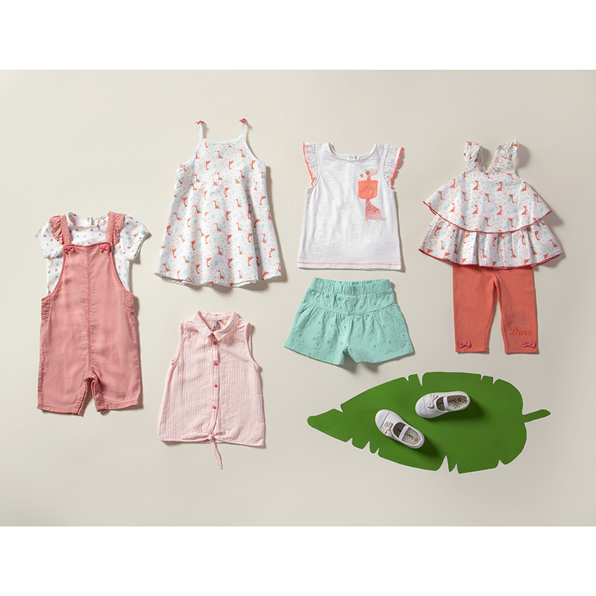 Chemise sans manches à rayures et liens à nouer  