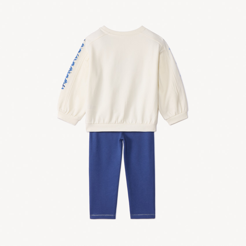 Ensemble jogging avec sweat oversize brodé pour bébé fille  Additional Ensemble jogging avec sweat oversize brodé pour bébé fille