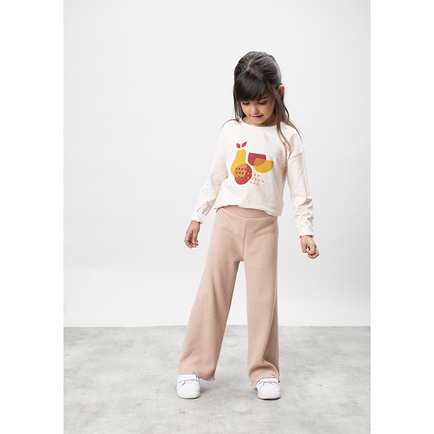 Camiseta de manga larga con estampado de peras para niña  Additional Camiseta de manga larga con estampado de peras para niña