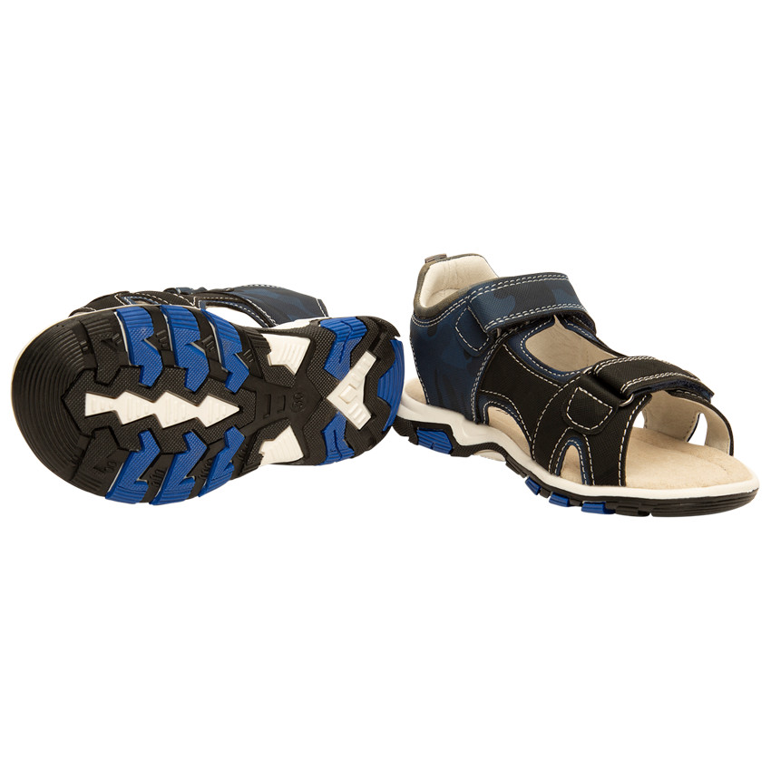 Sandalias de velcro con efecto camuflaje niño 