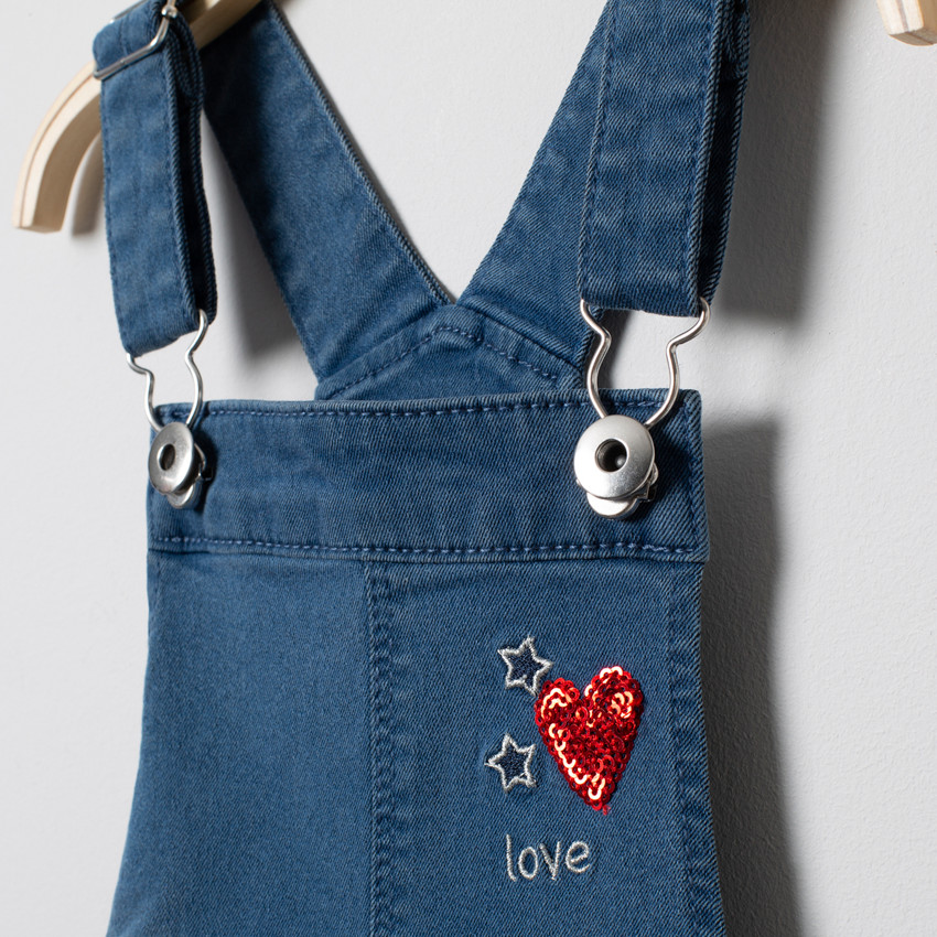 Pichi vaquero detalles con lentejuelas  Additional Pichi vaquero detalles con lentejuelas