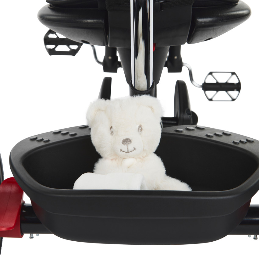 Triciclo Triky 5 en 1 evolutivo gris/negro 