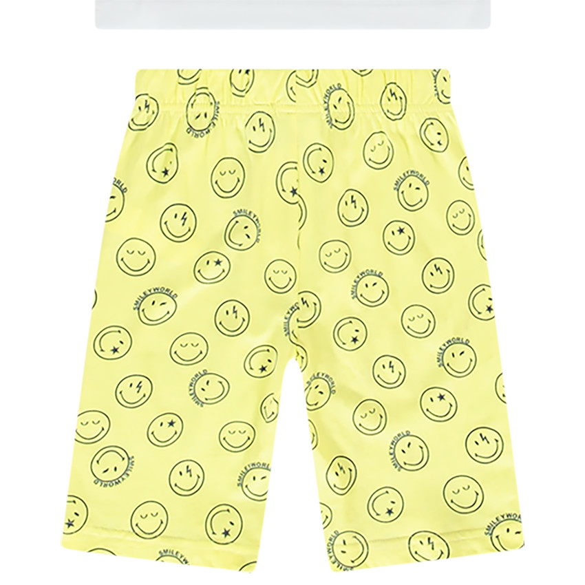 Pijama de 2 piezas con tirantes y short SmileyWorld para niño 