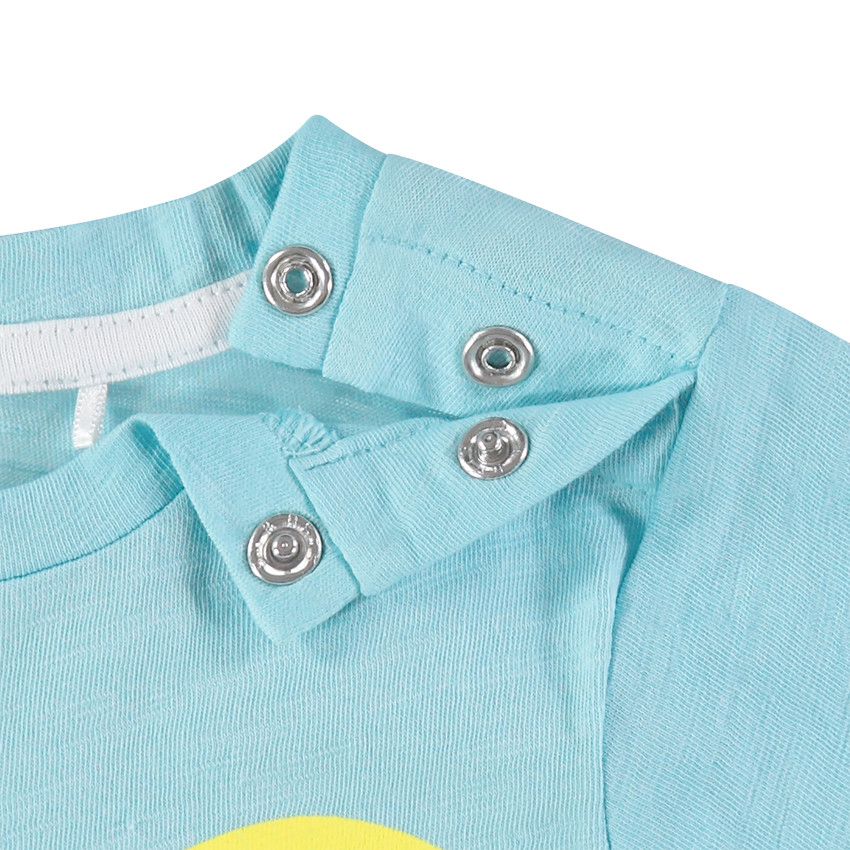 Camiseta de manga corta de algodón ecológico con estampado de Mickey y limones Disney 