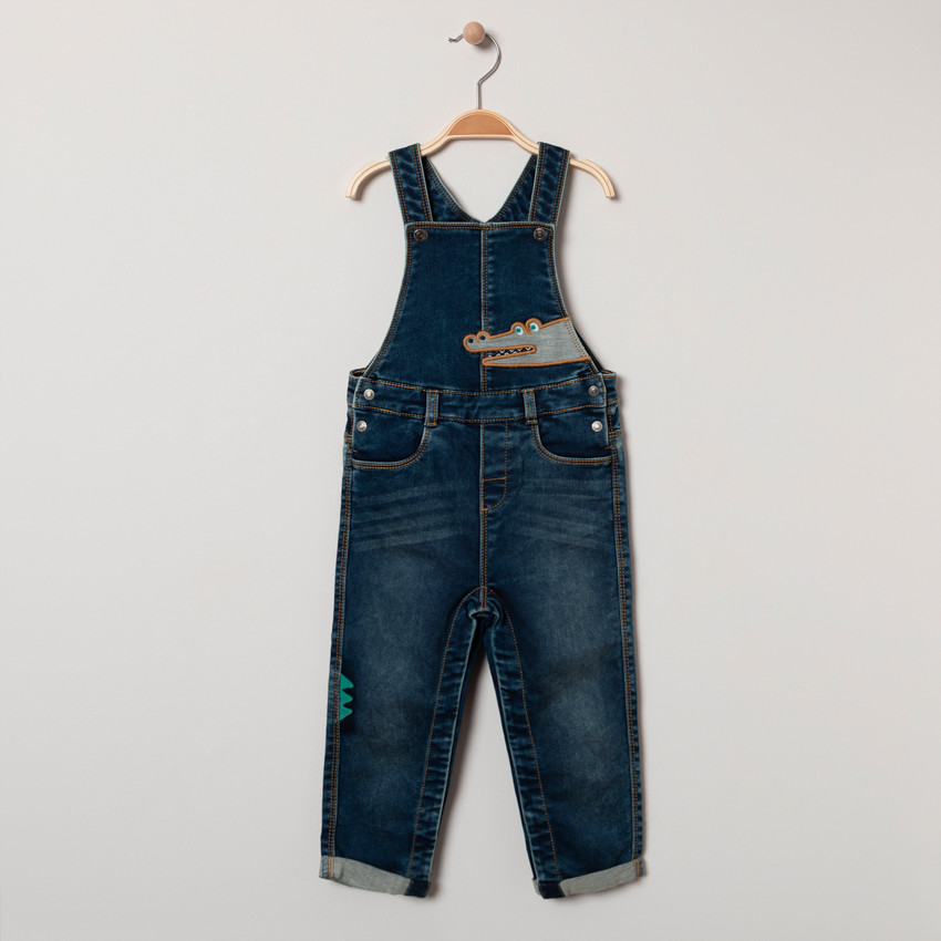 Mono largo vaquero efecto usado   