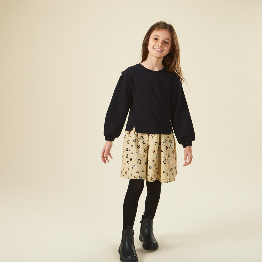 Robe molleton fille clearance