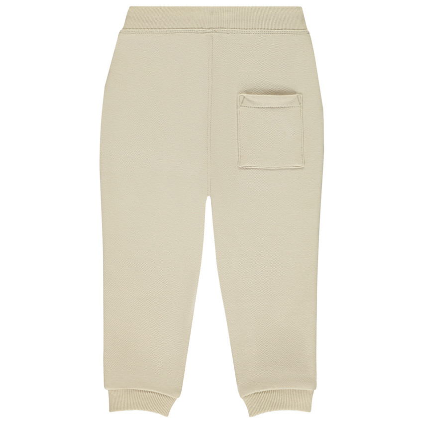 Chándal de punto piqué liso con bolsillos para bebé niño 