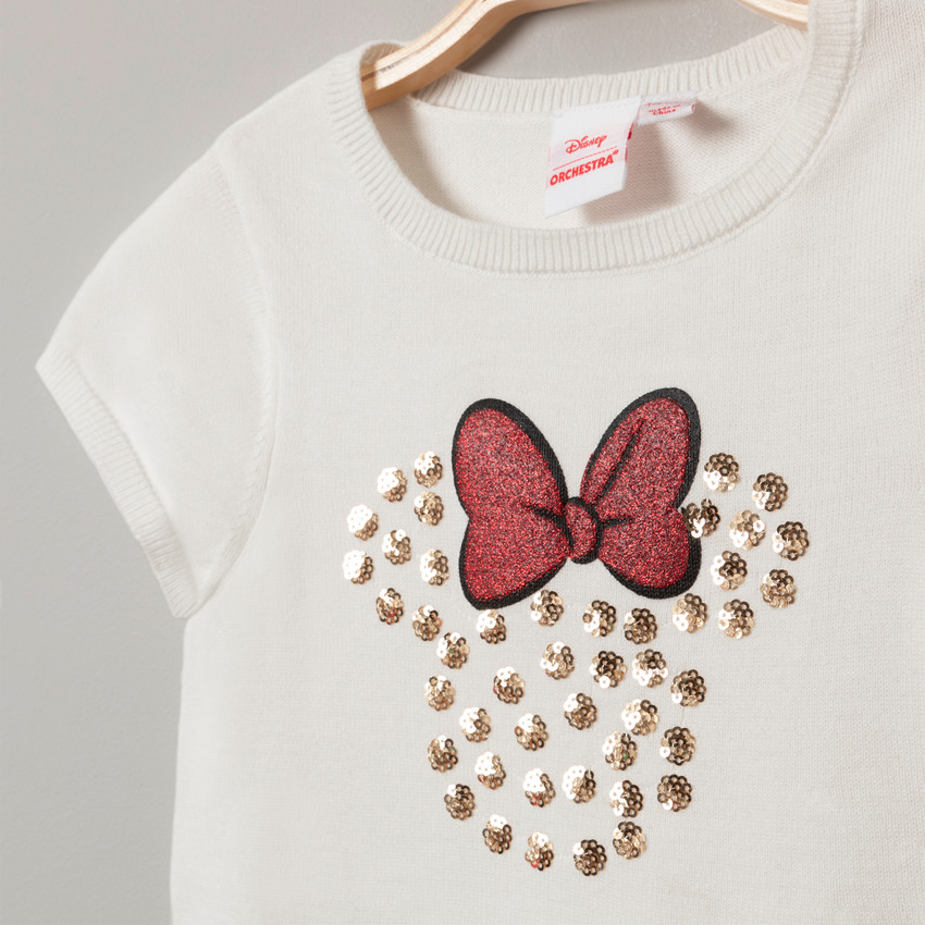 Vestido manga corta de punto motivo Minnie Disney  Additional Vestido manga corta de punto motivo Minnie Disney