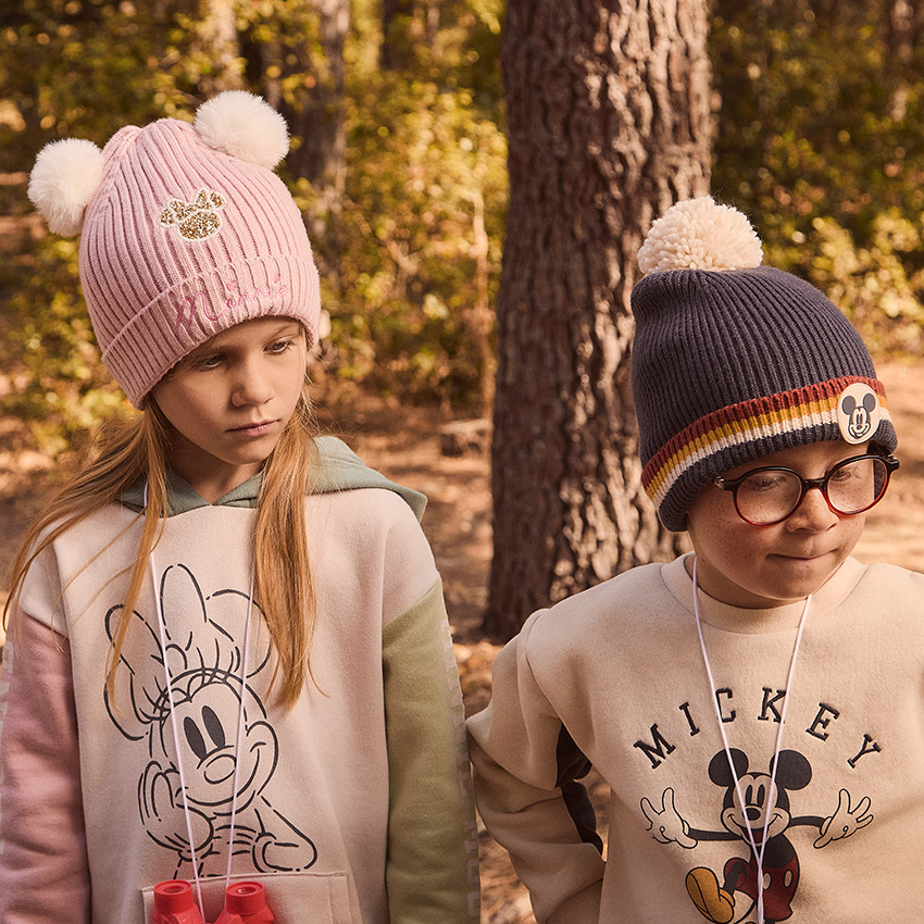 Gorro Mickey Disney con guantes a juego para niño 