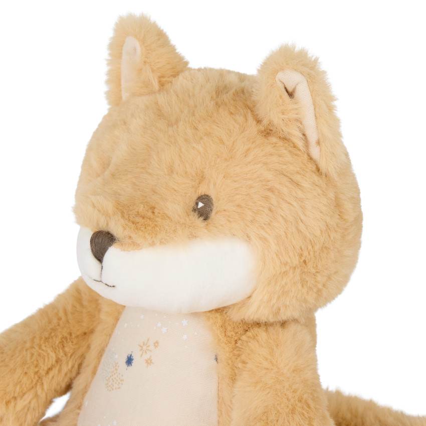 Peluche Léo el Zorro - 25 cm 