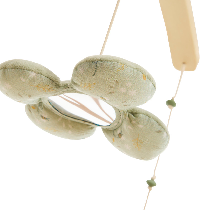 Móvil musical Paseo Bucólico verde 