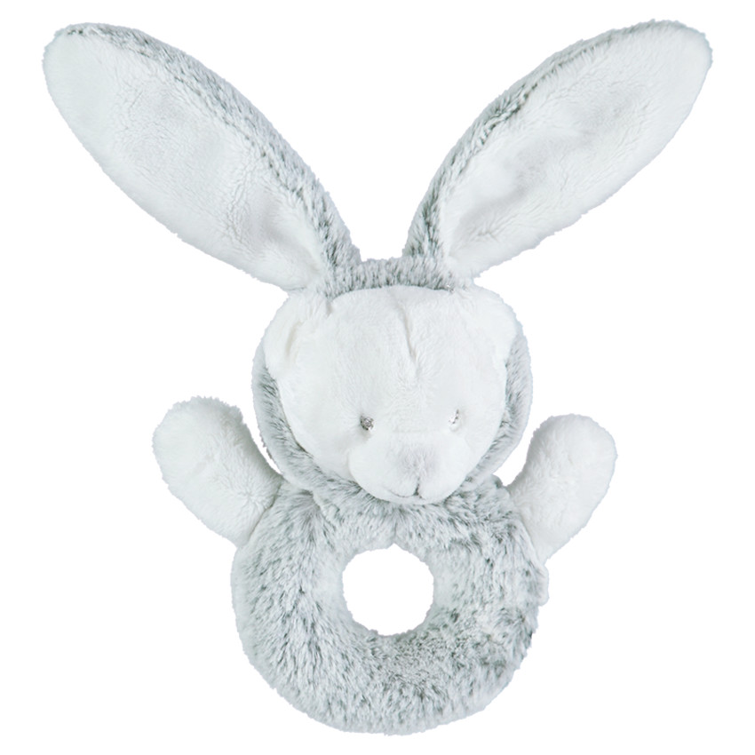 Sonajero de sherpa en forma de conejo 