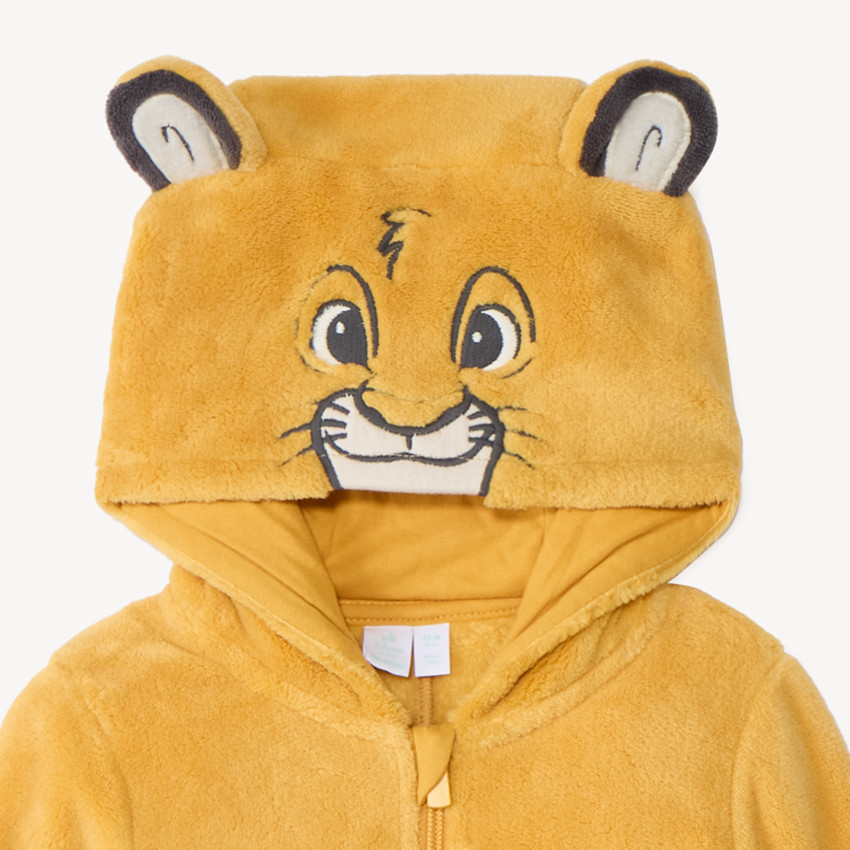 Pelele divertido de sherpa El Rey León Disney para bebé niño 