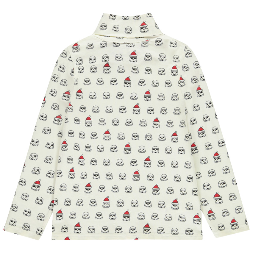 Pelele de cuello vuelto estampado Star Wars Navidad para niño 