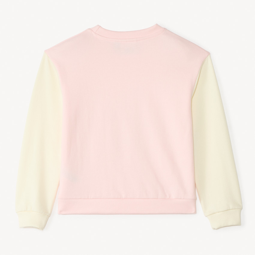 Sudadera de felpa bicolor de Pokémon Pikachu para niña 