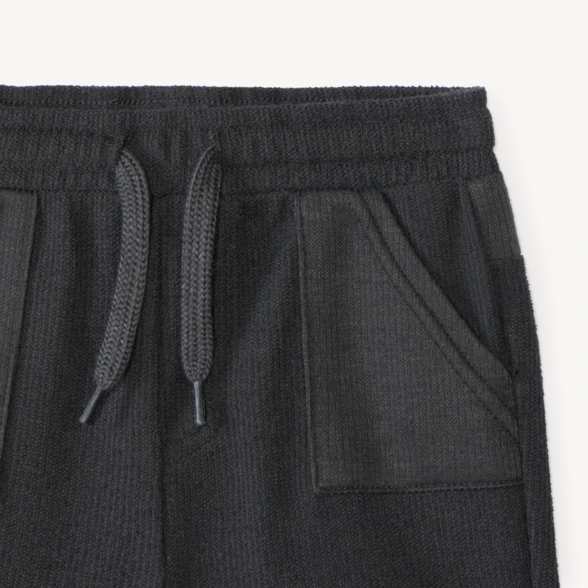 Conjunto corto de camiseta + pantalón corto de punto para bebé niño 