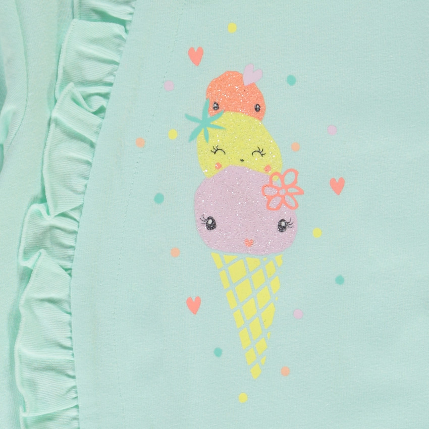 Pelele con estampado de hielo brillante para niña bebé  Additional Pelele con estampado de hielo brillante para niña bebé