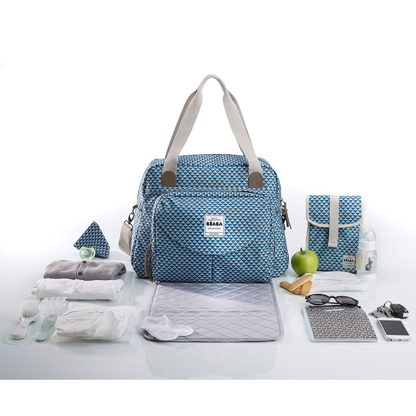 Sac à langer Genève II - Bleu  