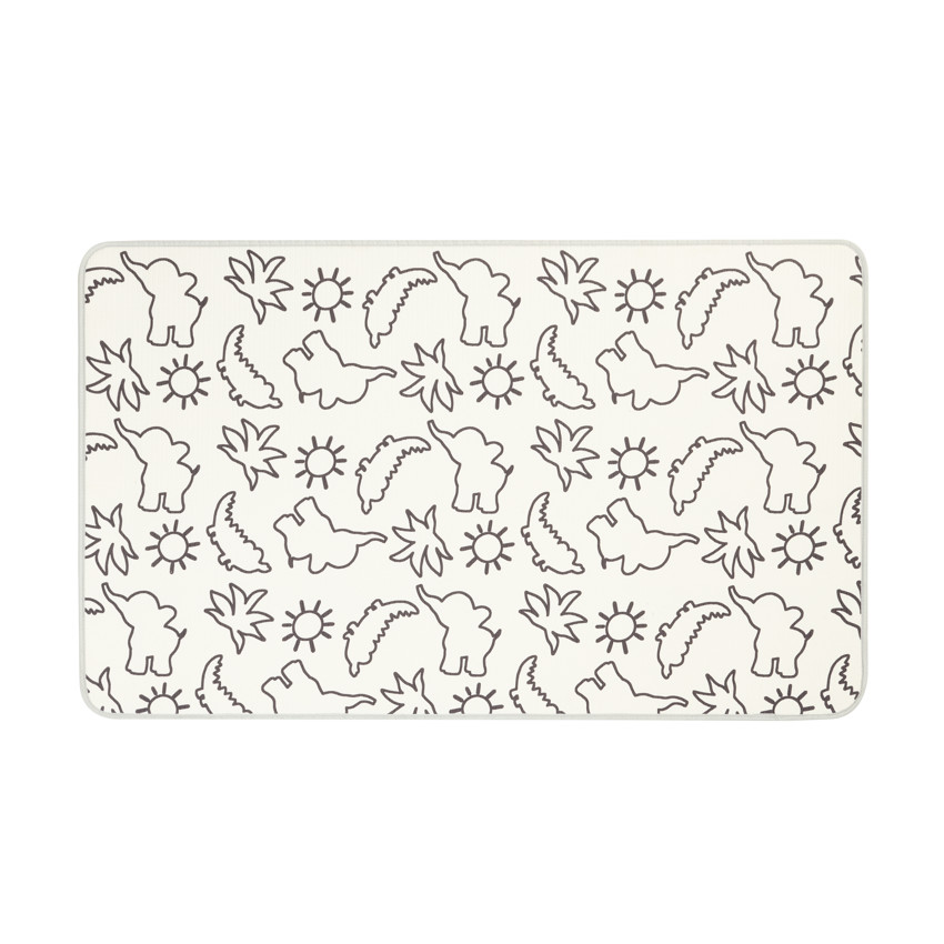 Tapis de juego reversible de espuma savana/circuito 