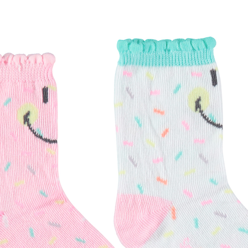 2 pares de calcetines Smiley  Additional 2 pares de calcetines Smiley
