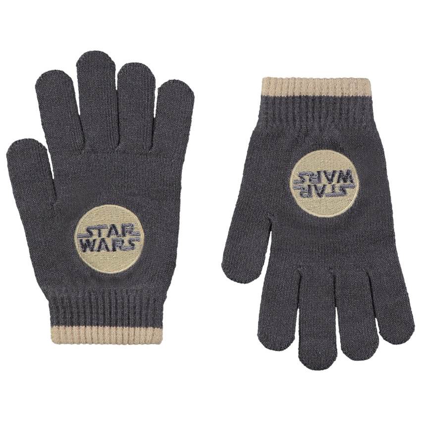 Guantes de punto con bordado de Star Wars Disney niño 