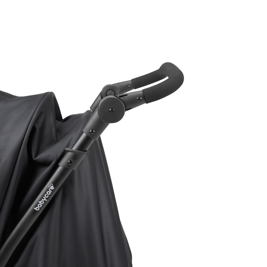 Poussette double pour enfants d'âge rapproché noir 