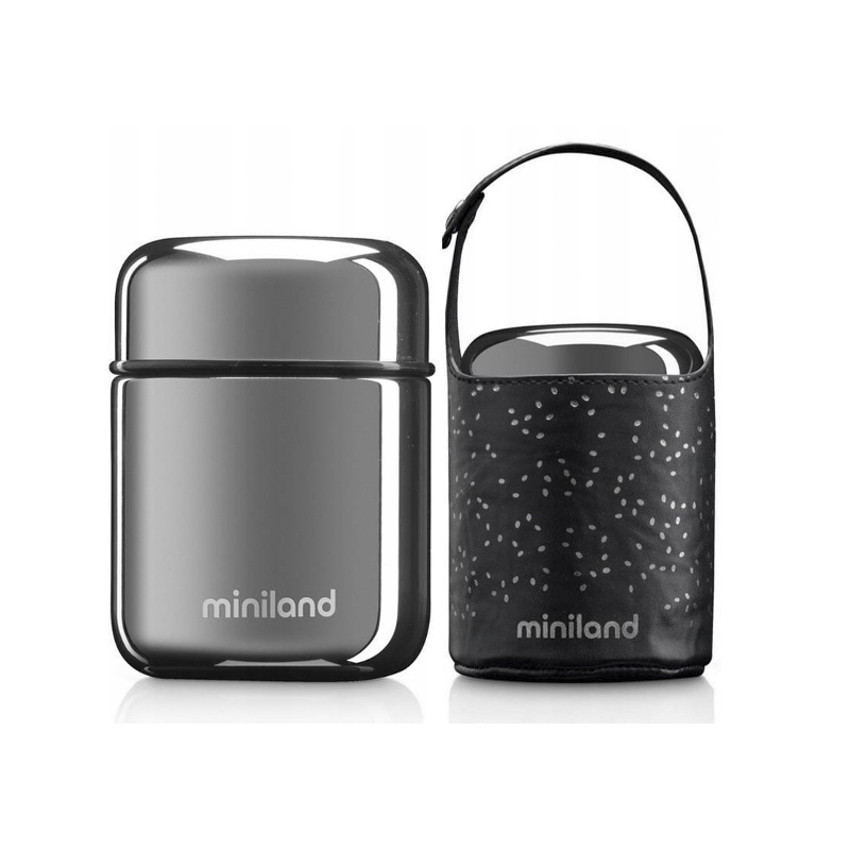 Food Thermy Mini Deluxe Silver. Termo de 280ml para alimentos fríos y calientes. 