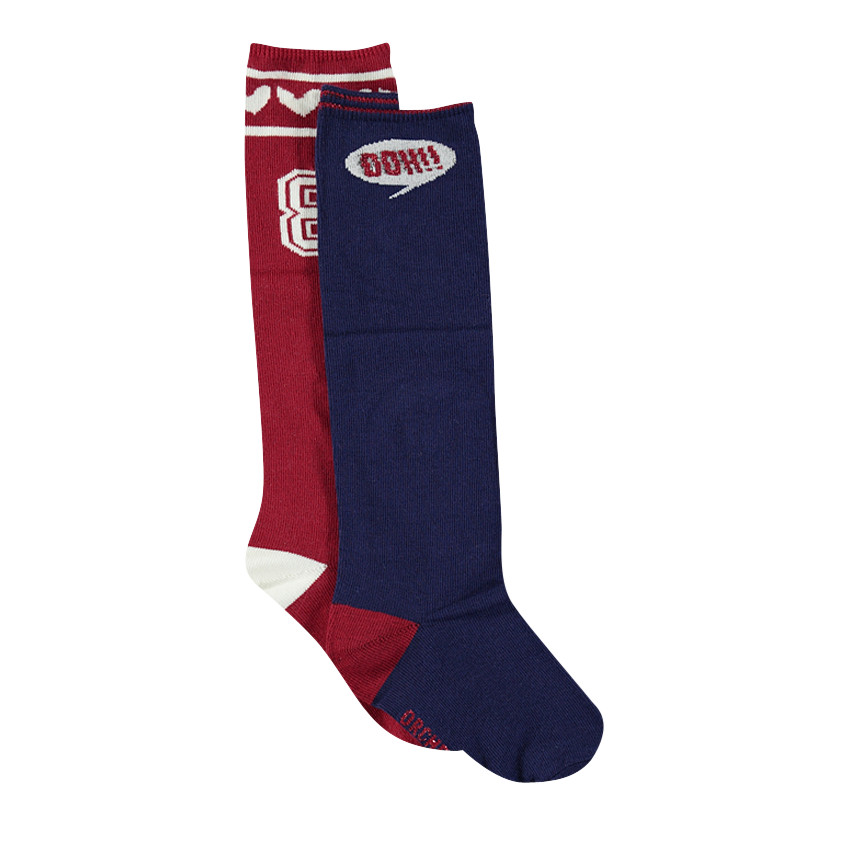 Lote de 2 pares de calcetines con fantasía 