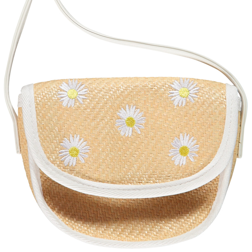 Bolso bandolera flores 
