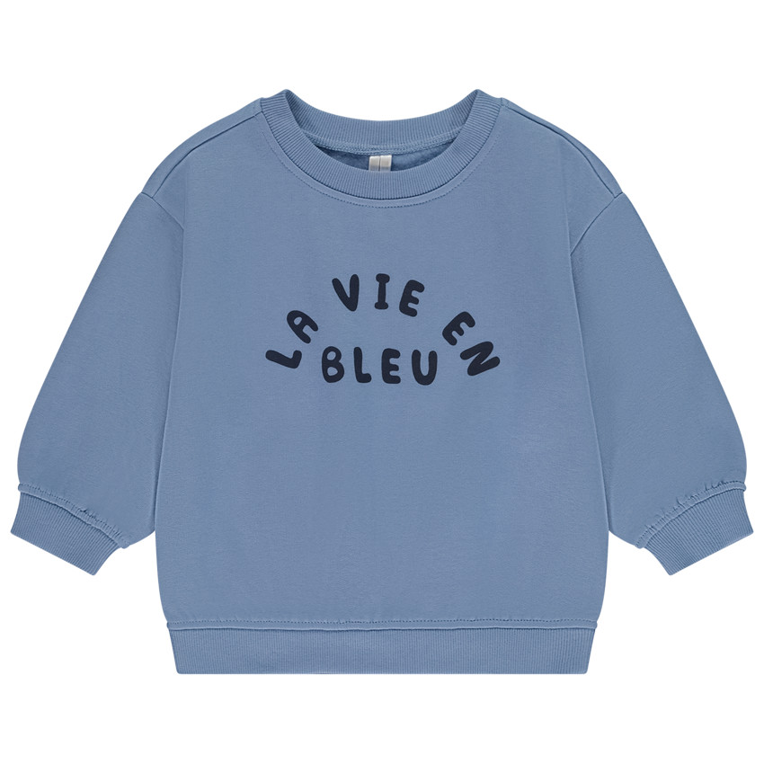 Sudadera oversize estampado fantasía para bebé niño 
