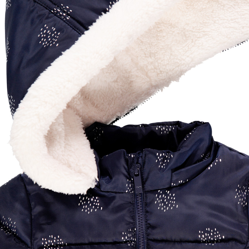 Plumífero forro sherpa 