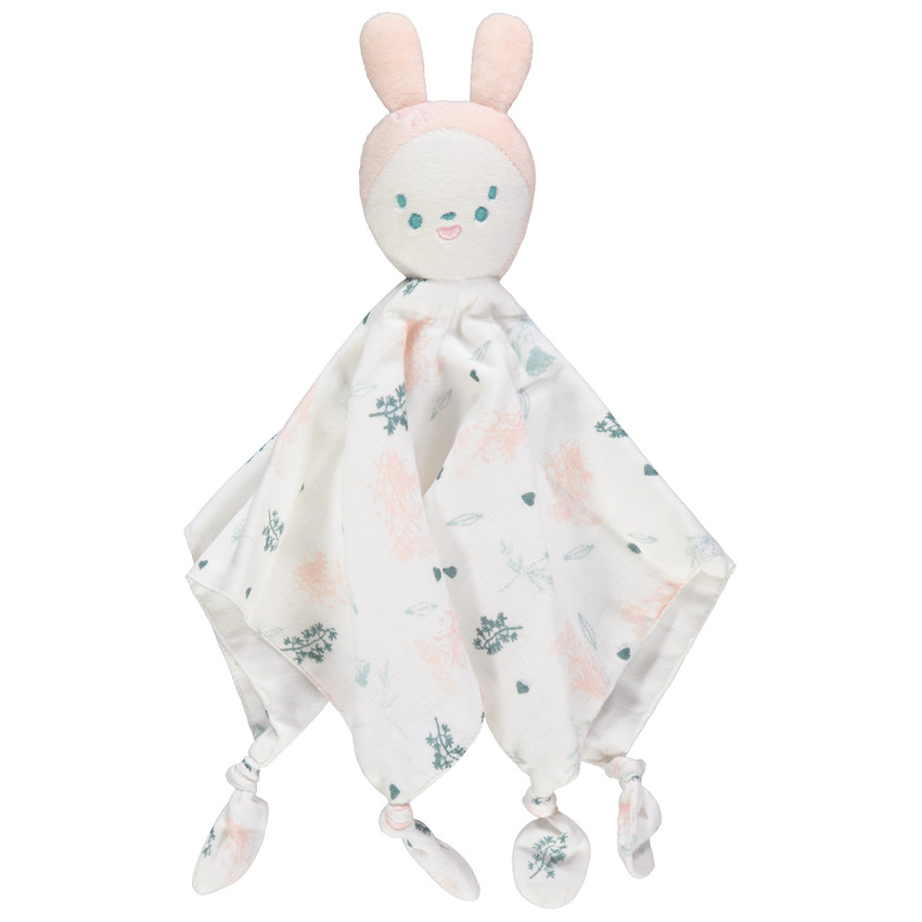 Doudou conejito con estampado vegetal  Additional Doudou conejito con estampado vegetal