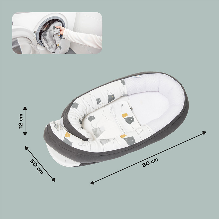 Reductor de cama Cocoon Bear - Gris  Additional Reductor de cama Cocoon Bear - Gris