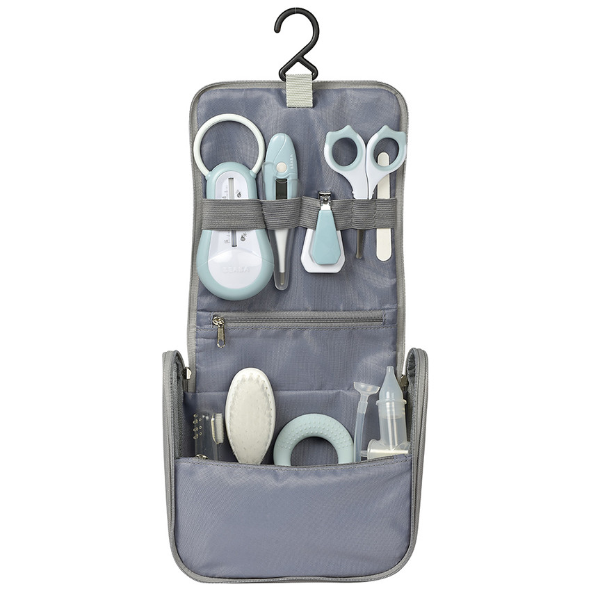 Trousse de toilette Nomade + 9 accessoires Green Blue 