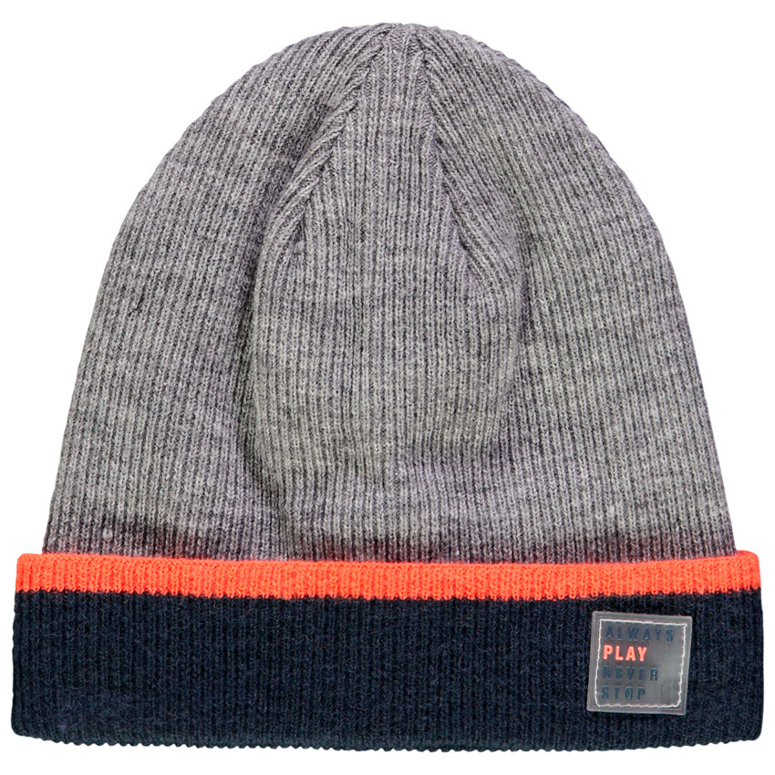 Gorro de punto reversible 