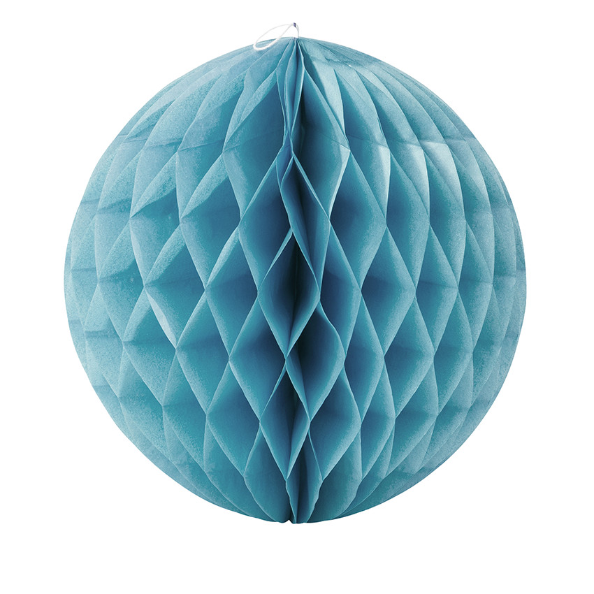 Set de 3 bolas de papel con efecto de panal 