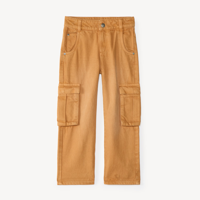 Pantalón cargo suelto niño 