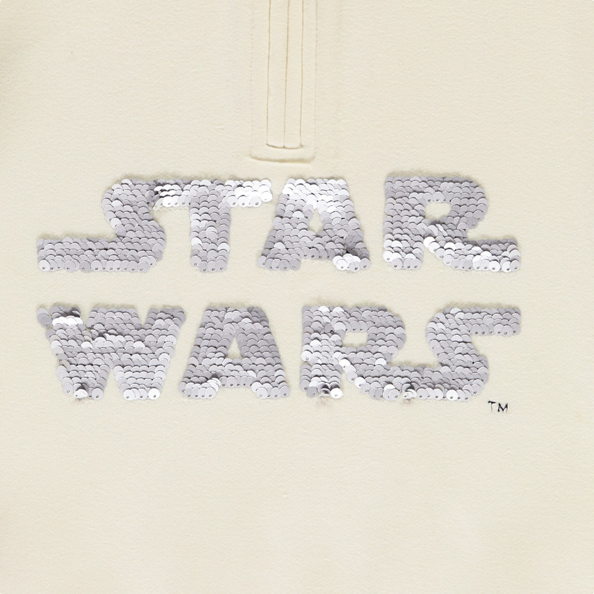 Conjunto de jogging + sudadera Star Wars con lentejuelas mágicas para niño 