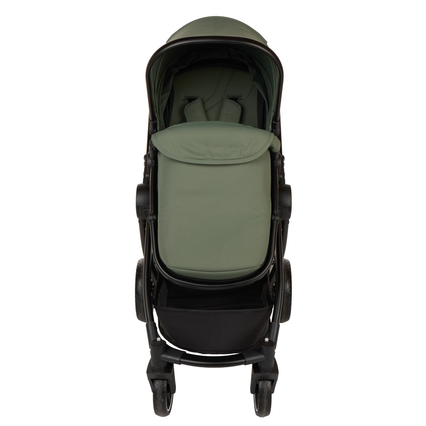 Carrito trio combinado Sienna y asiento de coche i-Prim kaki negro 
