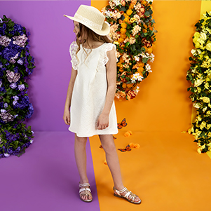 Festive Day Girl 3-14 años